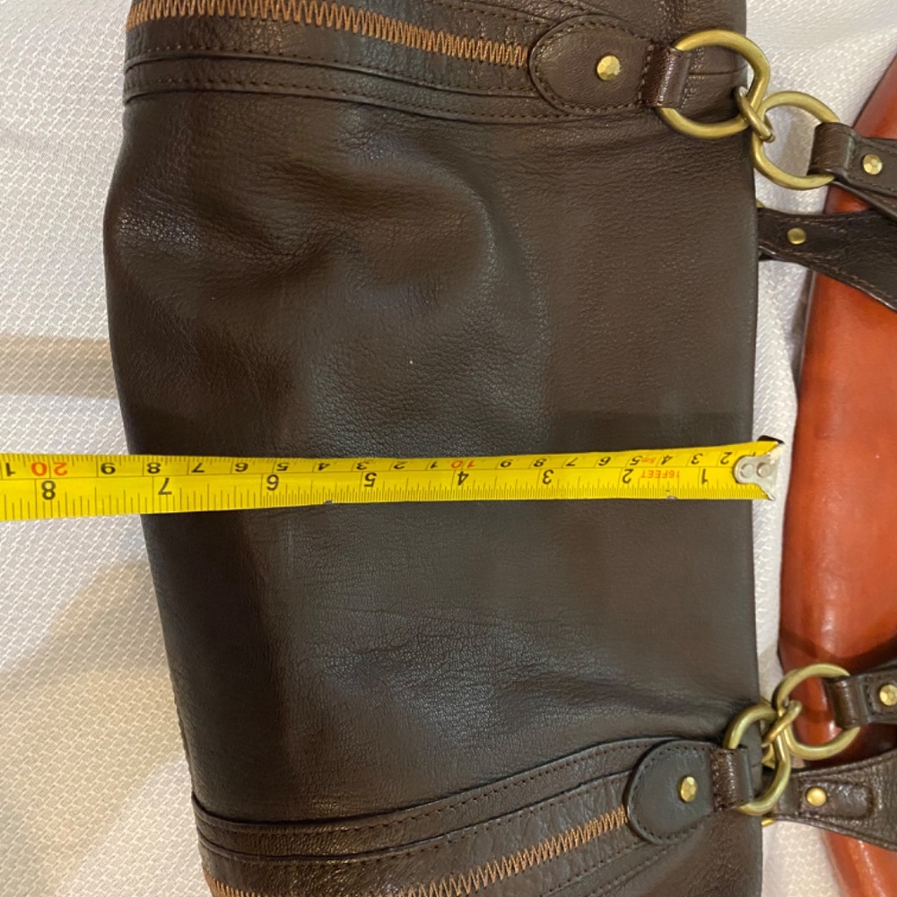 Sigrid Olsen Brown Leather Handbag - image 6